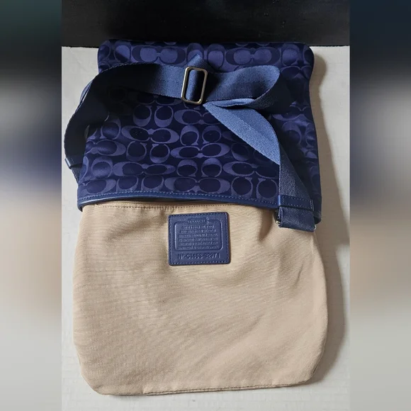 Coach Blue Crossbody Bag - Picture 11 of 16